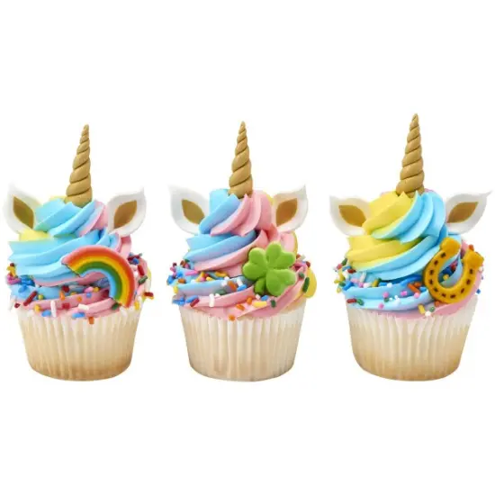 Mini Unicorn Creations Sweet Décor® Edible Decorations, 3 Sets {3}