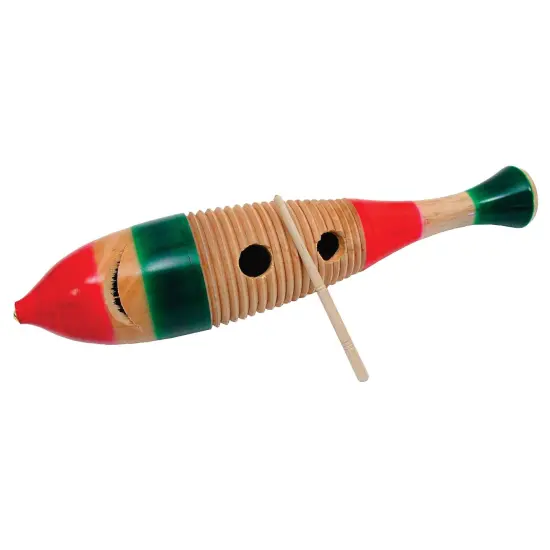 Medium Guiro Musical Instrument {1}