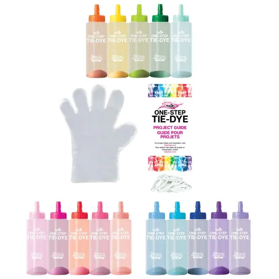 Tulip Over the Rainbow 15-Color One-Step Tie Dye Kit {2}