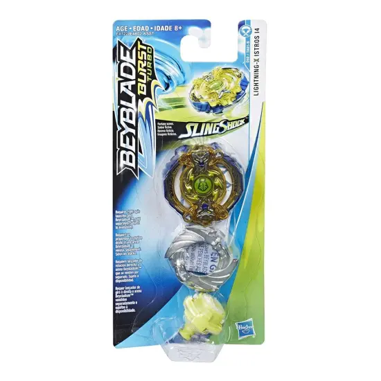 Beyblade Burst Turbo Slingshock Single Top - Lightning X Istros I4 {3}