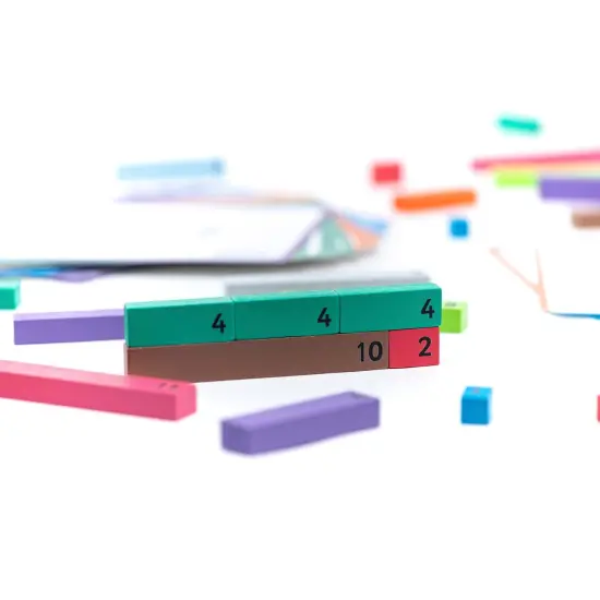 Wooden Number Rods, 156 Pieces {6}