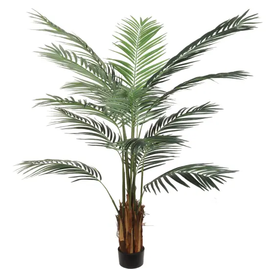 Set of 2 Lifelike Artificial Palm Trees - 6 Feet Tall Realistic Indoor/Outdoor Faux Palm Plants for Home Decor & Office, Floral Home by Artificial Flowers {1}