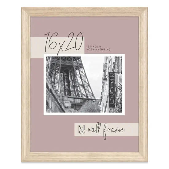 MCS Classic Edge Frame - 16" x 20", Natural {1}