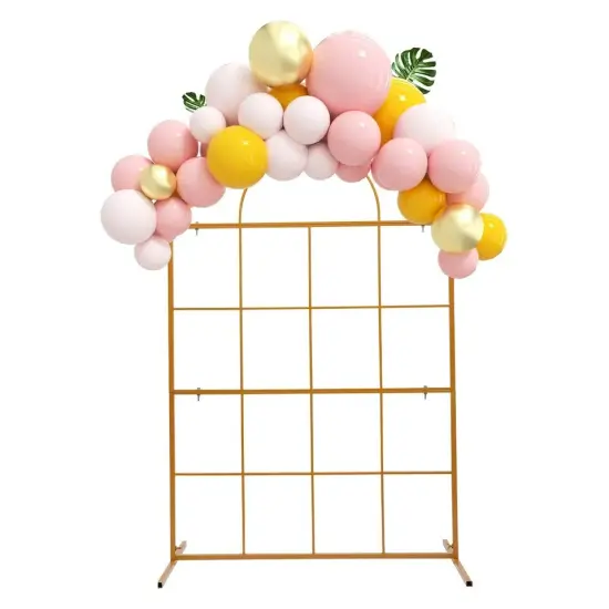 Floral Display Frame Arch Backdrop Stand Party Event Decorations Metal Frame {3}