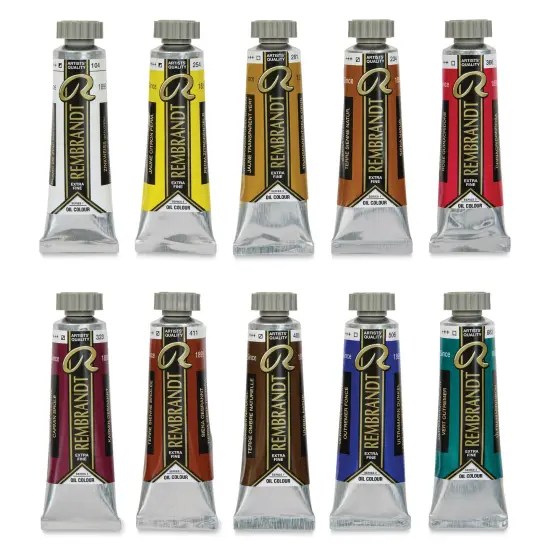 Rembrandt Artists' Oils - Set of 10, Portrait Set, 15 ml tubes {1}