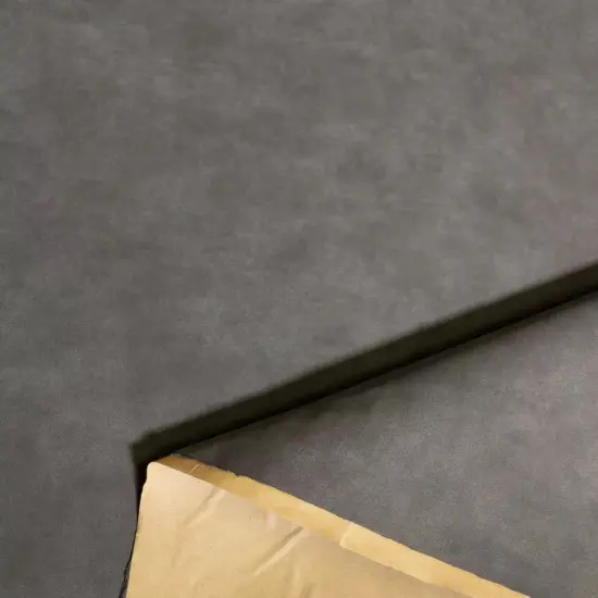 Kitcheniva Suede Vinyl Fabric Faux Leather Self Adhesive 52" Dark gray {1}