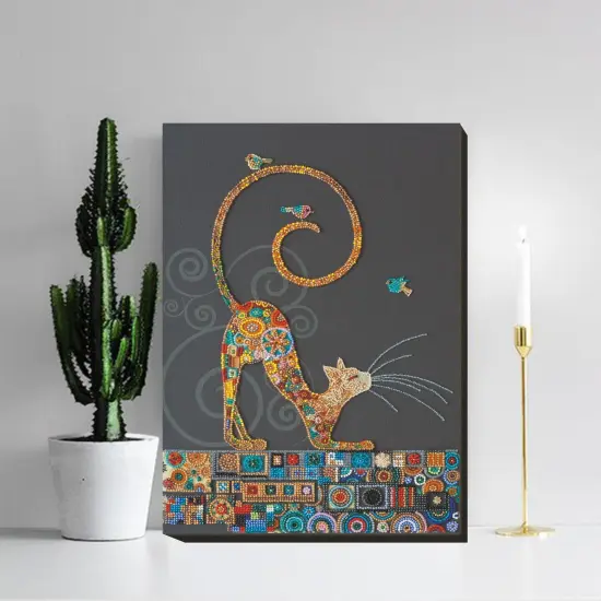 Bead Embroidery Kit - Kitty {3}