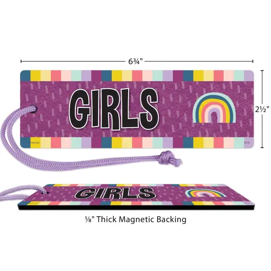 Oh Happy Day Magnetic Girls Pass, Pack of 6 {3}