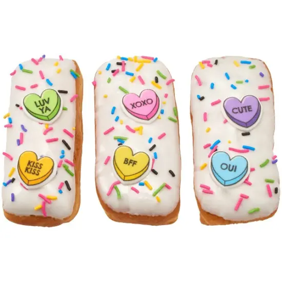 Candy Hearts Dec-Ons&reg; Decorations 12ct {3}