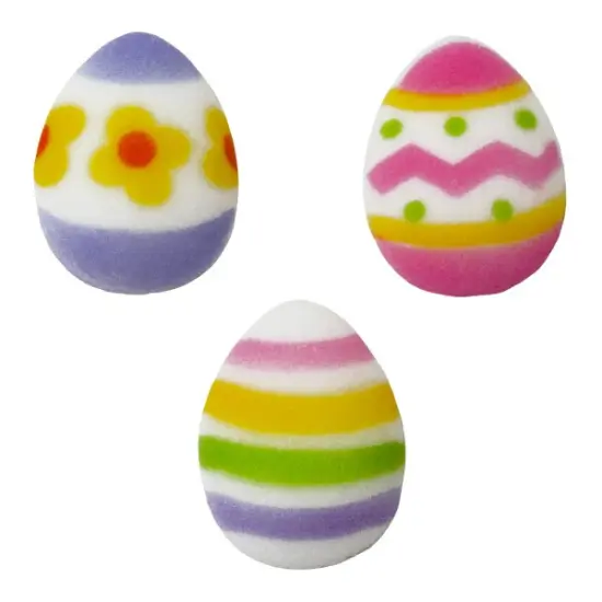 Easter Eggs Assortment Dec-Ons&reg; Decorations 12ct {1}