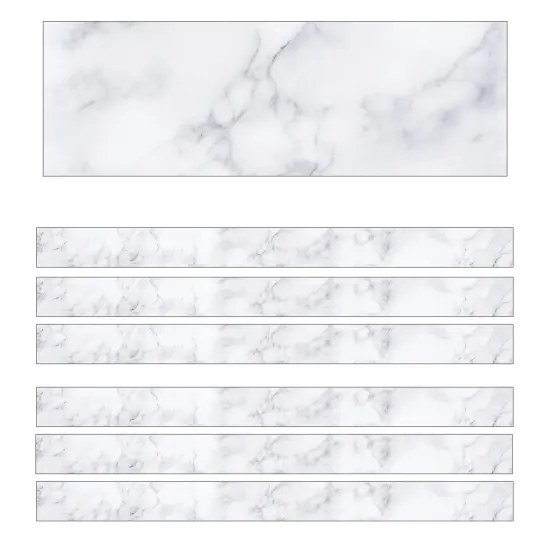 Simply Boho Marble Straight Borders, 36 Feet Per Pack, 6 Packs {1}
