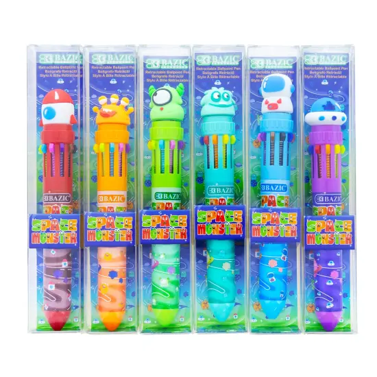 BAZIC 10-Color Pen Monster Series {1}