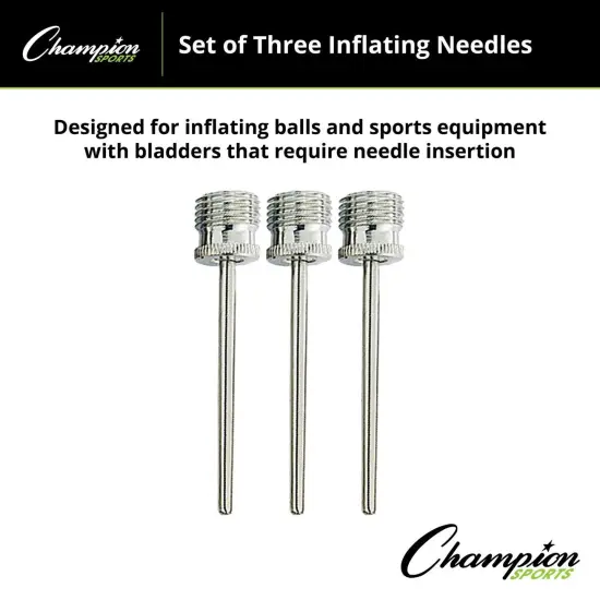 Inflating Needles for Air Pump, 3 Per Pack, 12 Packs {3}