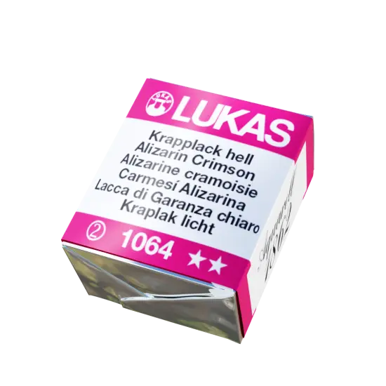 LUKAS 1862 Aquarell Artists' Watercolor Pans, Half Pan - Vibrant Professional Grade Watercolor Paint - Easy-to-Wet, Intense Color, Long-lasting - Ideal for Professional Watercolorists {1}