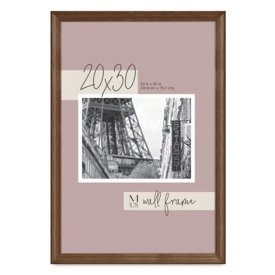 MCS Classic Edge Frame - 20" x 30" Walnut {1}