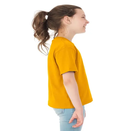 Gildan&reg; Heavy Cotton Youth Short Sleeve Crew-Neck T-Shirt Cobalt {6}