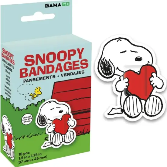 Peanuts Snoopy Self-Adhesive Bandages | 18 Count {1}