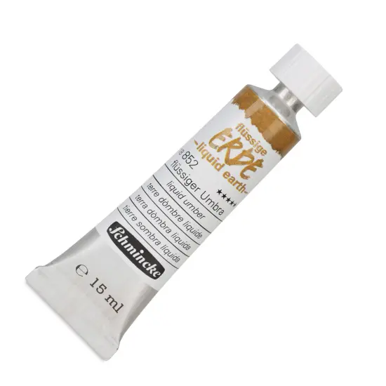 Schmincke Liquid Earth Watercolor Tube - Liquid Umber, 15 ml {1}