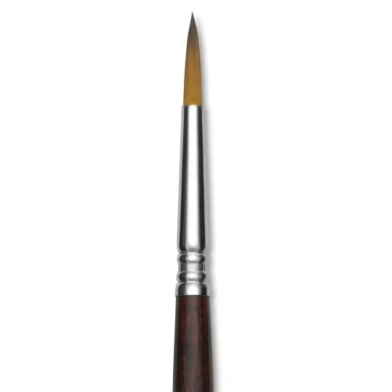 Escoda Prado Tame Synthetic Brush - Round, Short Handle, Size 6 {1}