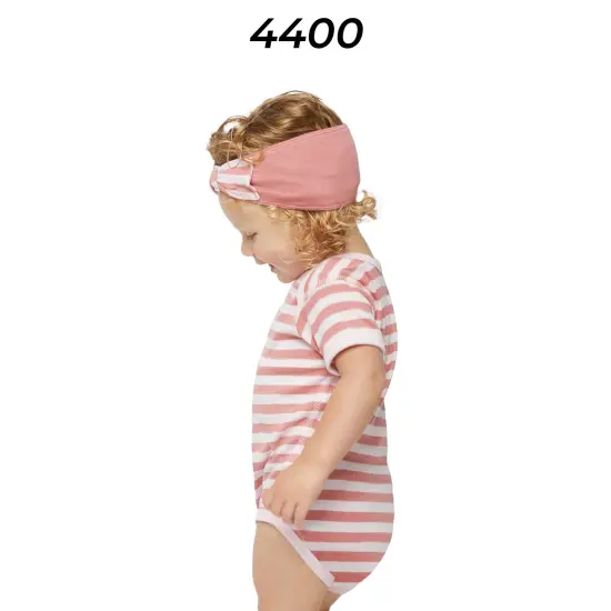 Rabbit Skins&reg; Infant Baby Rib Bodysuit Short Sleeve Black {4}