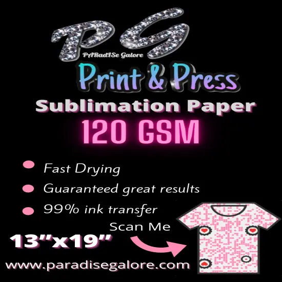 Sublimation PAPER (100 Sheets) 3 SIZES AVAILABLE {1}