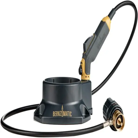 Bernzomatic FirePoint Creator Tool Wood Burning Kit for Crafts and Gifts: Includes Precision Flame Propane Torch, 2 Propane Fuel Cylinders, 2 Wood Burning Pens, and 12 Natural Wood Slices {2}