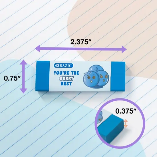 BAZIC Scented Eraser (5/Pack) {3}