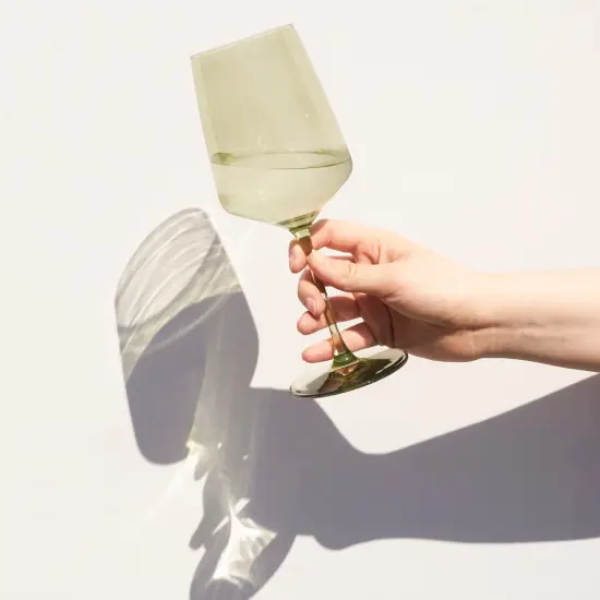 Reserve Nouveau Crystal Wine Glasses in Seaside  {3}