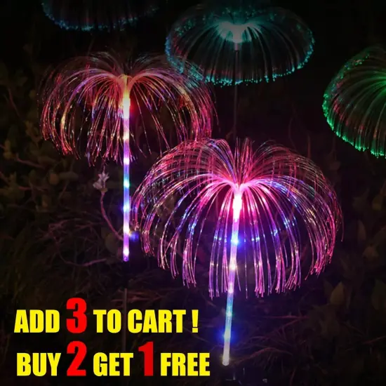 LED Solar Garden Lights 7 Color Changing Waterproor Outdoor Patio Pathway Decor {2}