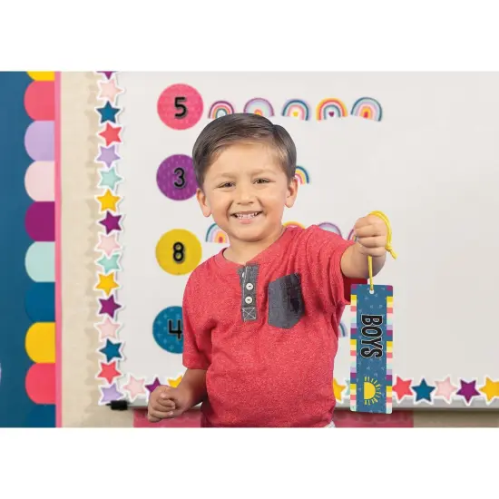 Oh Happy Day Magnetic Boys Pass, Pack of 6 {2}