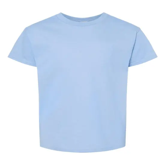 Hanes&reg; Essential-T Youth Short Sleeve Crew Neck T-Shirt Light blue {1}