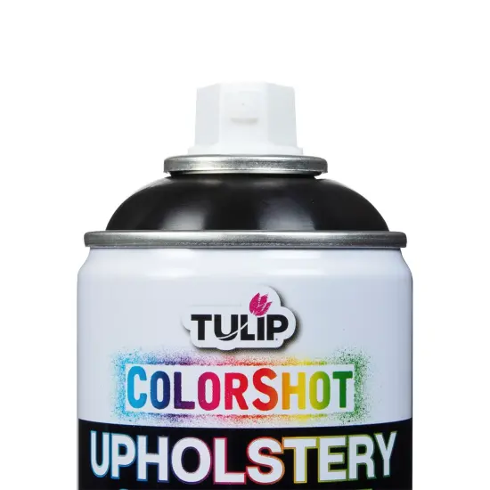 Tulip ColorShot Outdoor Fabric Upholstery Spray Onyx 4 Pack {5}