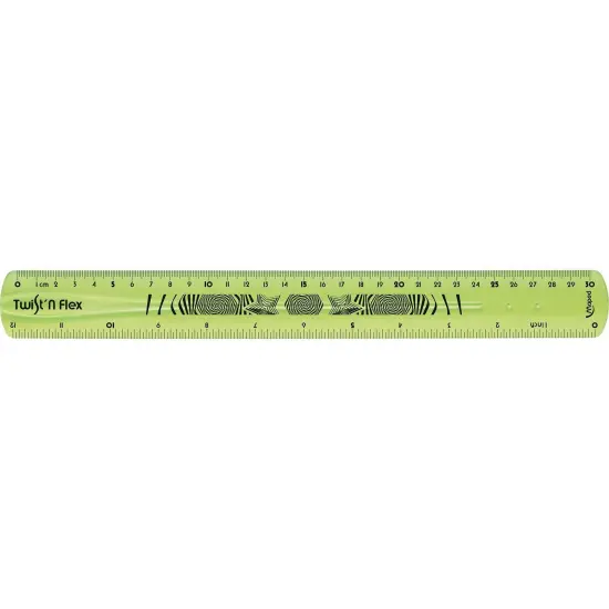Twist'n Flex Ruler, 12" / 30cm, Pack of 20 {4}