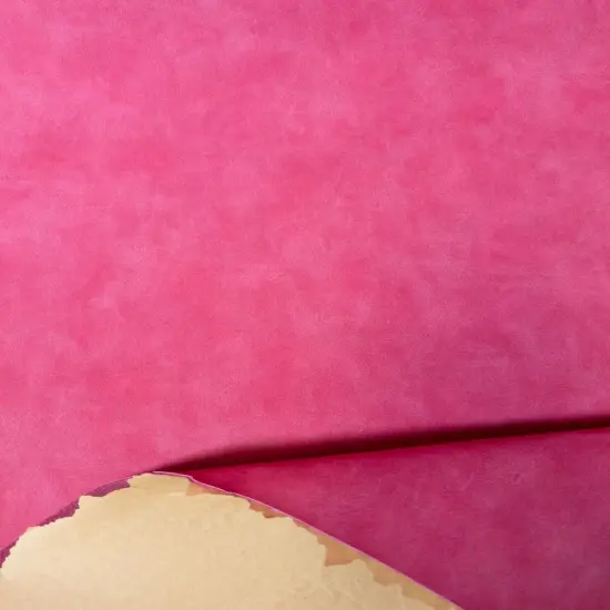 Kitcheniva Suede Vinyl Fabric Faux Leather Non Adhesive 52" Light pink {2}