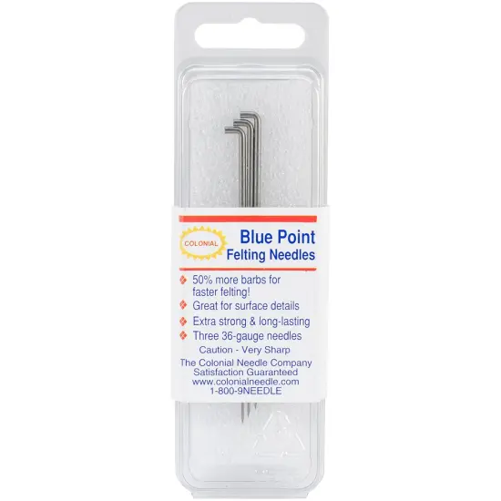 Colonial Blue Point Felting Needles 3/Pkg-Size 36 Triangle {1}