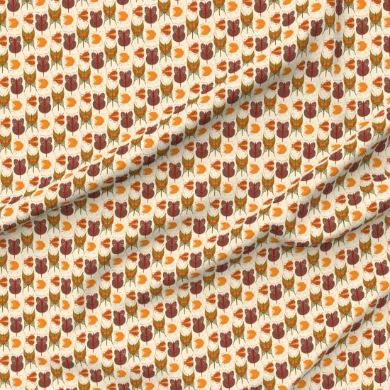 Various Fabrics by the Yard or Fat Quarter Abstract Bug Boho Botanical Butterfly Beetle Folk Art Custom Printed Fabric by Spoonflower {6}