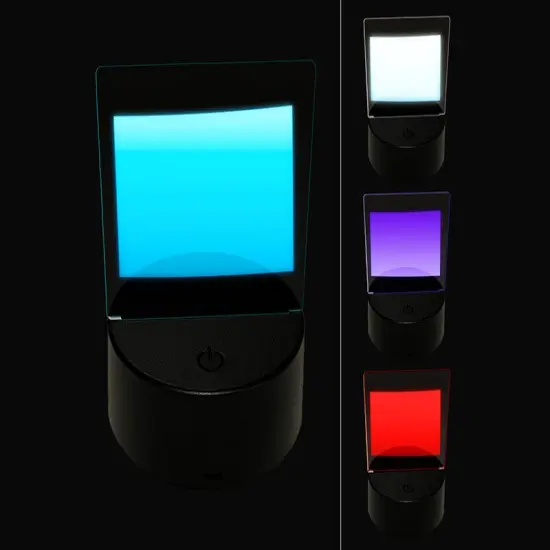 Colorado State Silhouette 3D Illusion LED Night Light Sign Nightstand Desk Lamp {1}