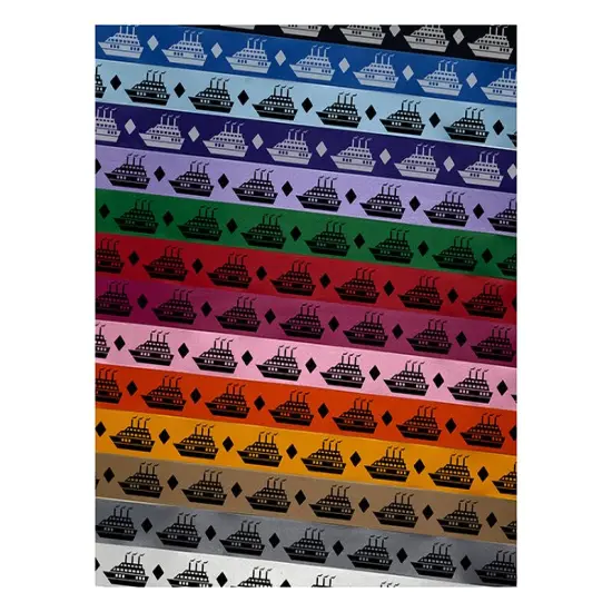 Vacation Cruise Ship Boat Satin Ribbon for Bows Gift Wrapping - 1" - 3 Yards Hot Pink Ribbon {1}