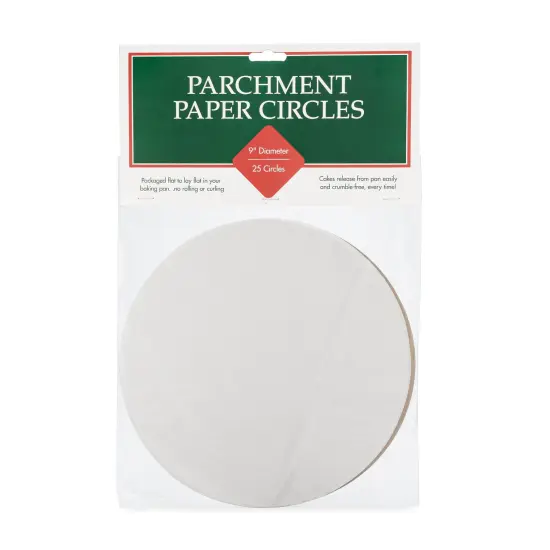 Parchment Paper Circles, 25 Pack {3}