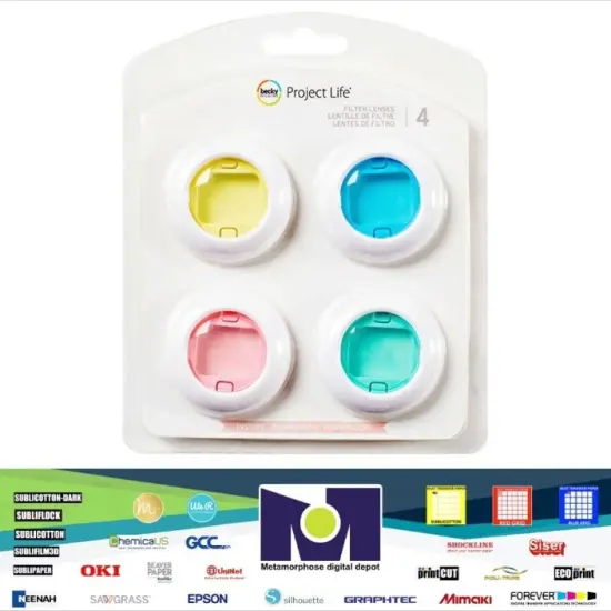 Becky Higgins Project Life Inspire Collection Instax Mini Filter Lenses 380644 {1}