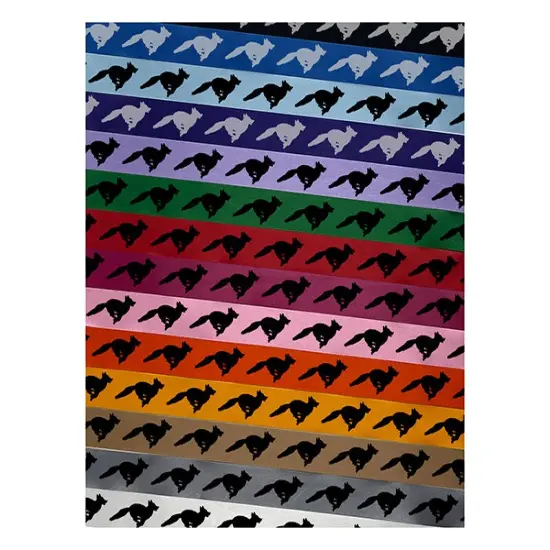 Fox Running Solid Satin Ribbon for Bows Gift Wrapping DIY Craft Projects - 1" - 3 Yards Red Ribbon {1}