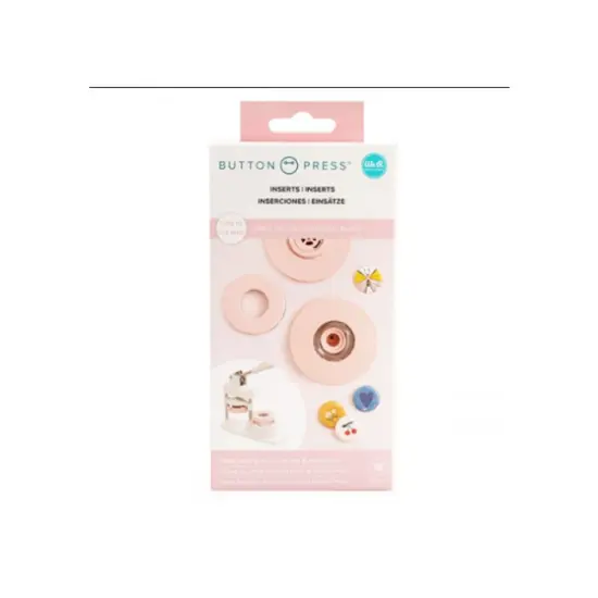 We R Memory Keepers INSERT - WR - BUTTON PRESS - SMALL - 25MM (8 PIECE) 661071 {2}