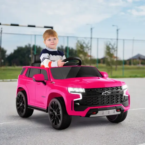 Electric Kids Ride-On Car with Remote Control and Music Player Pink {2}