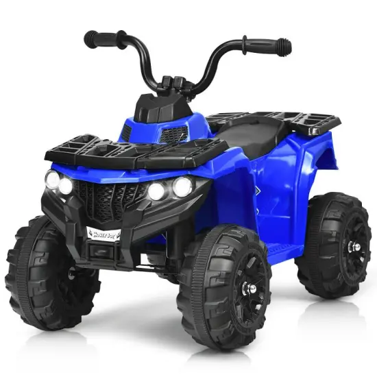 6V Battery Powered Kids Electric Ride on ATV Red {7}