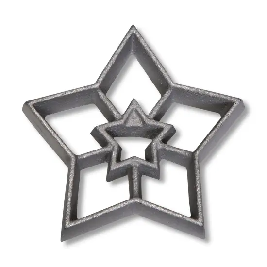 Rosette Bunuelos Cookie Iron,2-in-1 Star 2.75 x 0.5 Inches {1}