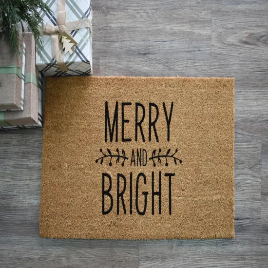 Holly and Bright Doormat {3}