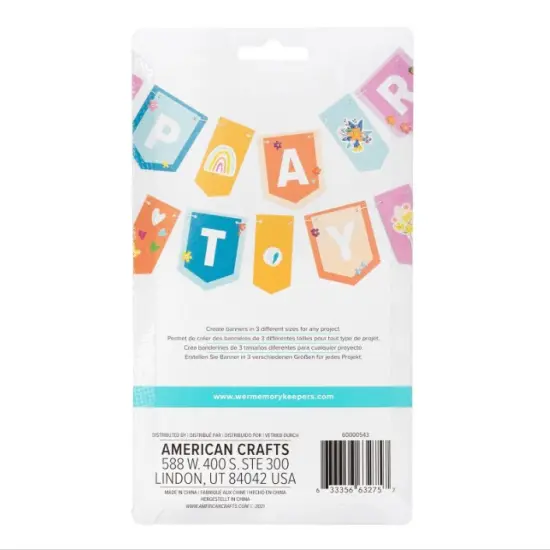 We R Memory Keepers 3-In-1 Punch-Bunting 60000543 by American Crafts {5}