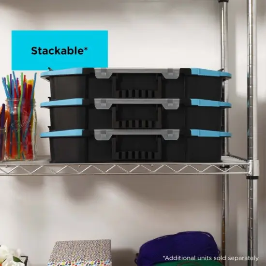 BLACK+DECKER 19&rdquo; Stackable Storage Organizer (BDST14440FF) {4}