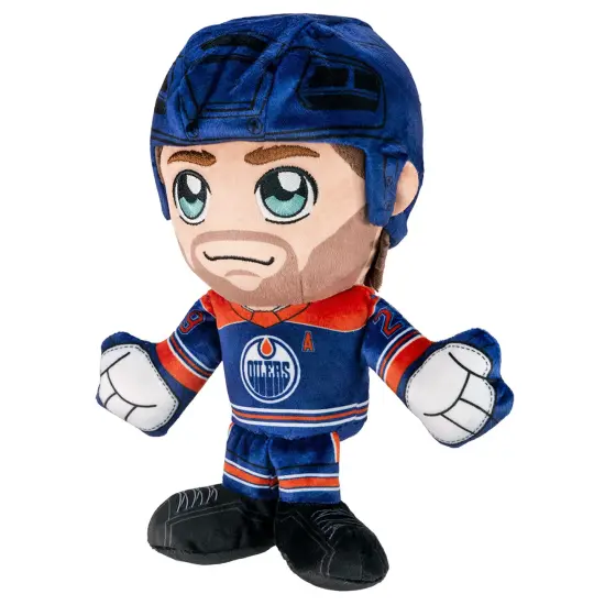 Bleacher Creatures Edmonton Oilers Leon Draisaitl 8" Kuricha Sitting Plush {3}
