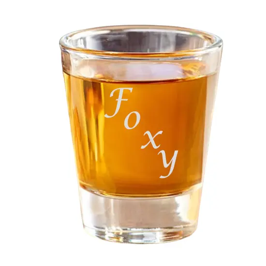 2oz Foxy Shot Glass {1}